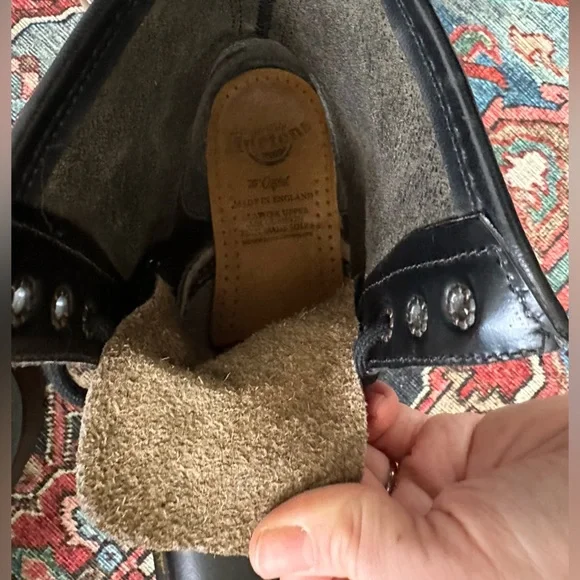 Dr. Martens Black Leather Boots MADE IN ENGLAND - Picture 6 of 9